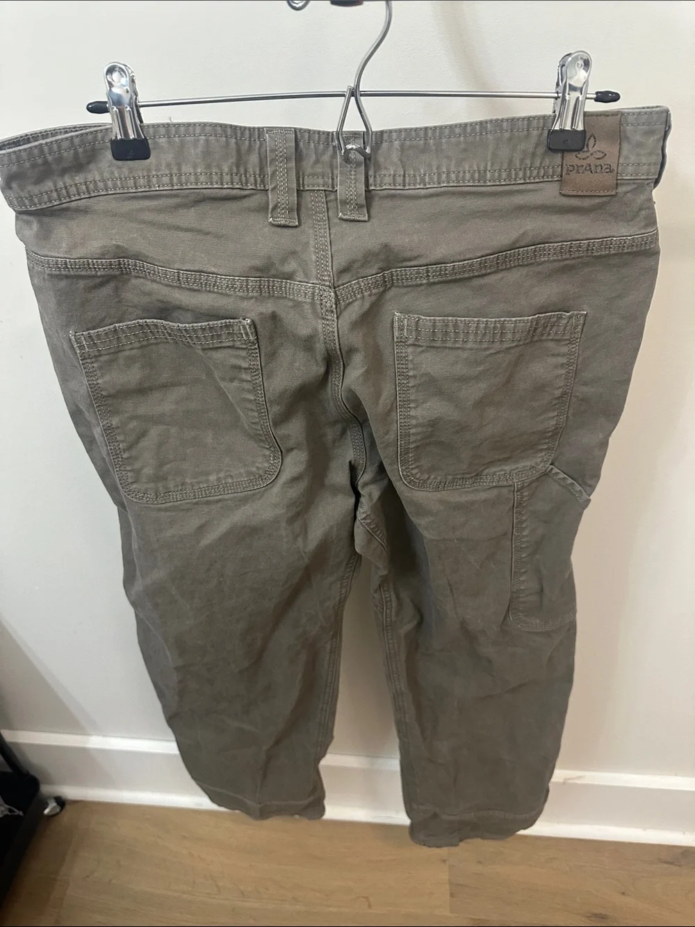 Prana Men's Chinos in Olive Gray